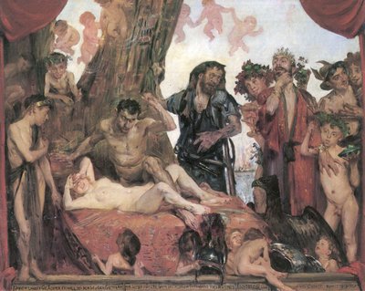 The Homeric Laughter by Lovis Corinth